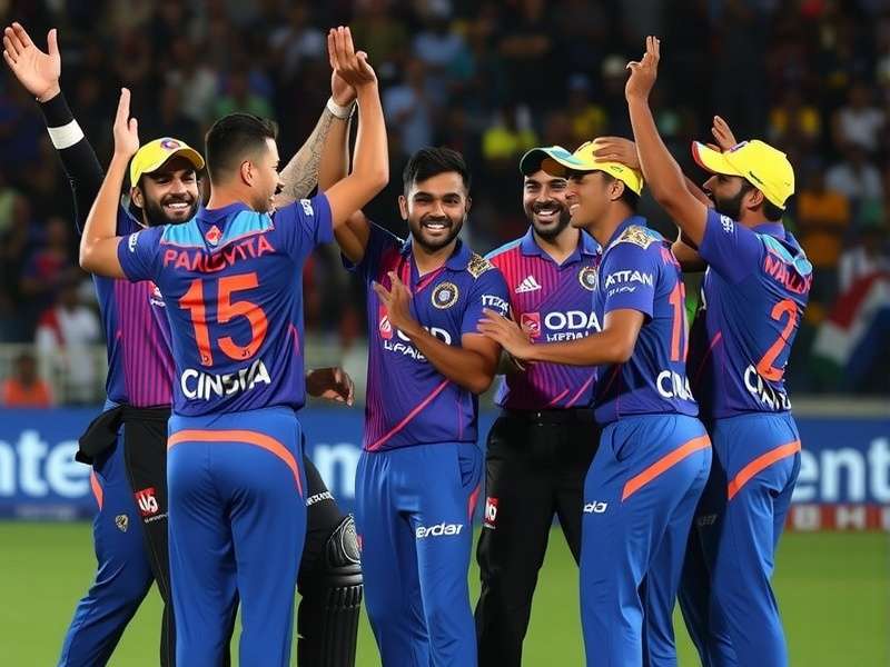 Dream Team Dominators Indian Players Celebrating